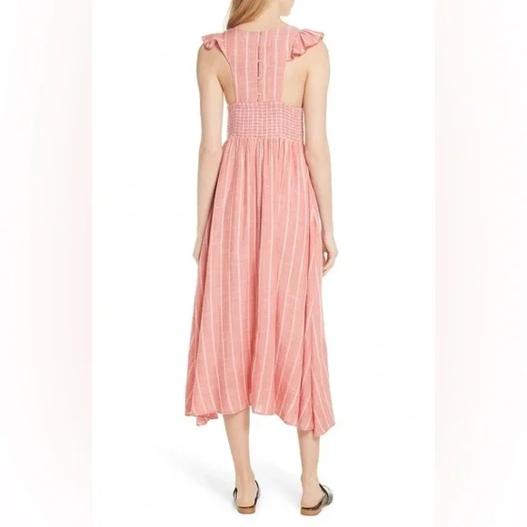 Chambray Butterflies Maxi by Free People - Picture 6 of 11